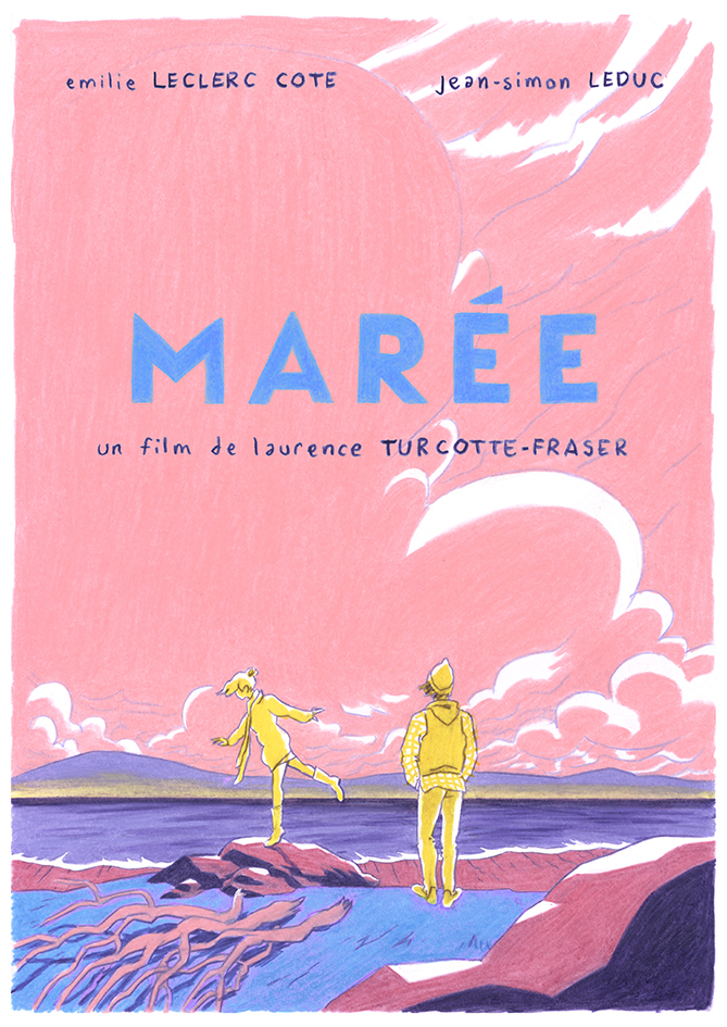 pink promotional poster for Maree